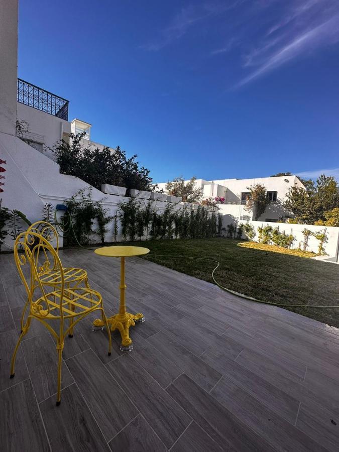 App Avec Jardin Dans Un Hotel Gammarth Exterior foto